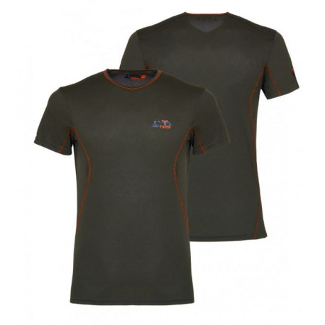 T-shirt Zotta Forest tecnica verde ed inserti arancio mod. Ambit art: ZFMT00211 1644