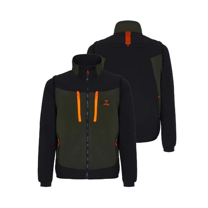 Giubbotto Multitasche Con Maniche Staccabili