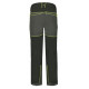 Pantalone Zotta Forest leggero verde elasticizzato impermeabile inserti fluo mod. Vulcan art. ZFMP03040