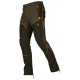 Pantalone Univers verde con rifiniture arancio fluo mod. BOSCO art. 92492 392