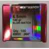 Palle Hornady Eld-Match calibro 6,5 mm peso 140 grani
