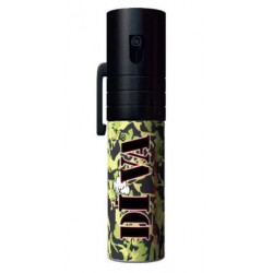 Spray al peperoncino antiaggressione per difesa personale 15 ml camouflage