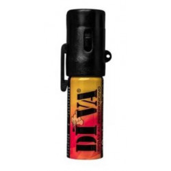 Spray al peperoncino antiaggressione per difesa personale 15 ml giallo e rosso