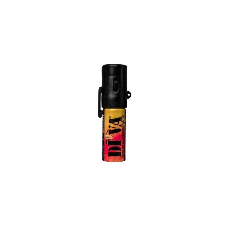 Spray al peperoncino antiaggressione per difesa personale 15 ml giallo e  rosso - Armeria Metelli
