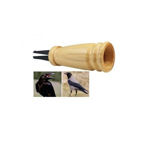 Richiamo per cornacchia e corvo in legno SagNature art.4202017