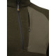 Felpa in pile Beretta verde a mezza zip mod. Abisko art.P3152T231307AA