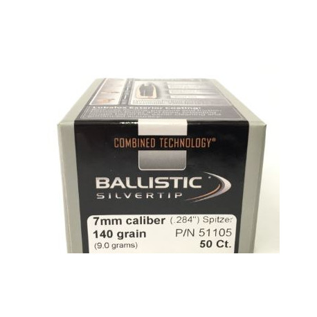 Palle Nosler Ballistic Silvertip calibro 7mm peso 140 grani