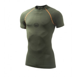 Maglia tecnica intima Beretta verde mod.IM161 T1659 0715 Body Mapping 3D S/S