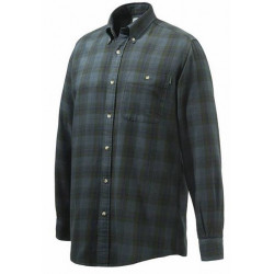 Camicia Beretta a quadri verde e beige mod. LUA10 T2131 01AD Wood Flannel