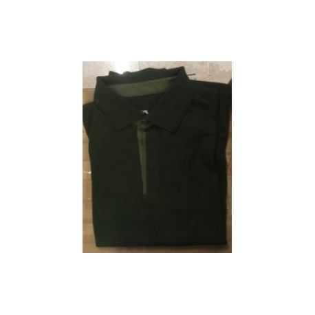 Polo a maniche lunghe Jagdhund verde mod. 91803 PB303 Clemens