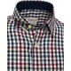 Camicia Beretta a quadri bianchi, rossi e blu mod. Ellis art. LU322T240501D3