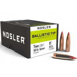 Palle Nosler Ballistic Tip calibro 7 mm peso 150 grani