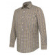 Camicia Beretta a quadri marrone e beige mod. LU382 T2474 04F1 BERETTA