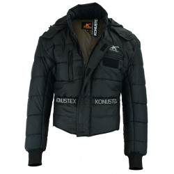 Giacca tattica Konustex nera per tiro dinamico mod. K-Shot art. 0349