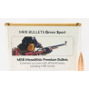 Palle monolitiche MRR Bullets calibro 30 peso 152 grani art. A-1860 GREEN SPORT MRR BULLETS