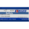 Palle Lapua calibro 30 peso 185 grani FMJBT art.4PL7019 LAPUA