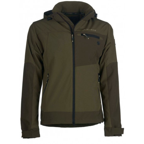 Giacca Univers verde in softshell modello PREDAZZO U-TEX art. 91212 388