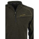 Felpa Univers micropile mezza zip verde modello Chamonix art. 94352 341 UNIVERS