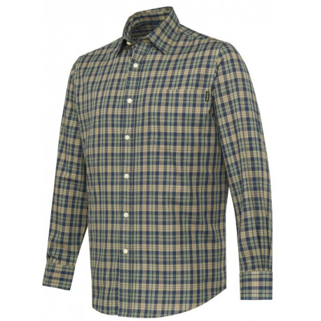Camicia Beretta a quadri verde e beige modello Bryggen art. LU382T247405E1 BERETTA