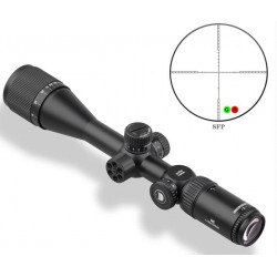 Ottica Discoveryopt per carabina modello MS 4-16x42AOAC SFP con reticolo illuminato