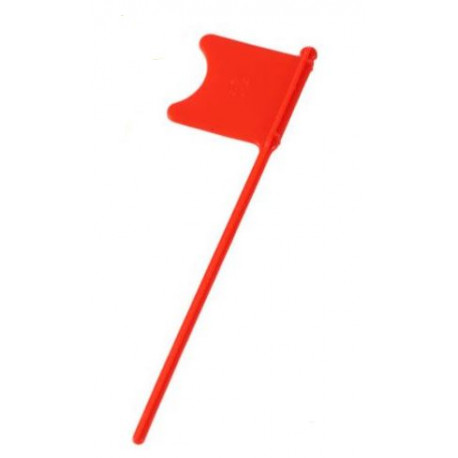 Bandierina di sicurezza per carabina rossa