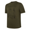 T-shirt Beretta verde modello Outline art.TS812 T1557 072A BERETTA