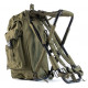 Zaino con sgabello da caccia verde art. BC35Z RASPORT