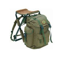 Zaino con sgabello da caccia verde art. BC35Z RASPORT