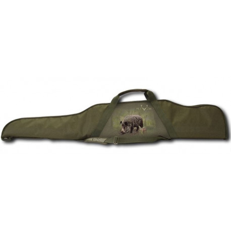 Fodero portacarabina con stampa cinghiale verde Wild Zone art. M277-1507 WILD ZONE