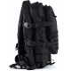 Zaino tattico da tiro nero 25 litri art. TACTICAL8 RASPORT