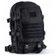 Zaino tattico da tiro nero 25 litri art. TACTICAL8 RASPORT