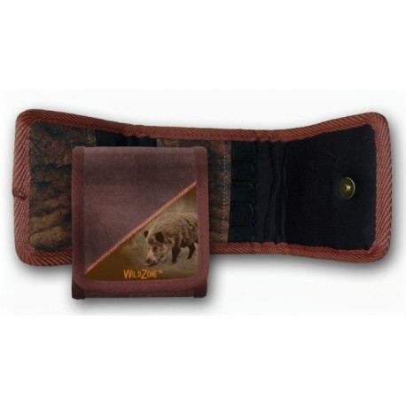 Portacolpi da cintura per carabina 10 celle con stampa cinghiale art.M321-1647 WILD ZONE