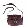 Borsa portacartucce Maremmano in pelle marrone art. TZ806 MAREMMANO