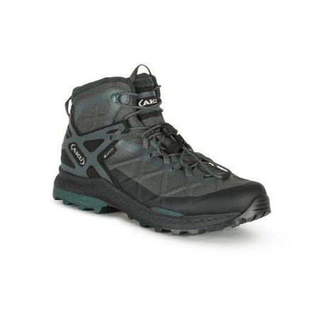 Scarpa Aku modello ROCKET MID DFS GTX grigia e verde