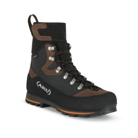 Scarpone Aku alto marrone e nero modello TREK BALLISTIC GTX