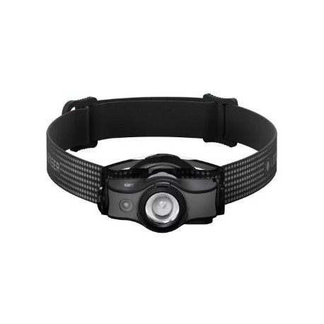 Torcia frontale MH5 Led Lenser grigia e nera art.502147