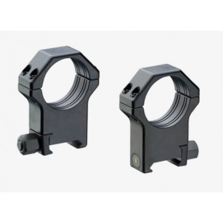 Anelli Contessa per Picatinny in acciaio diametro 30 mm altezza 19 mm FISSI art. SPP02/C