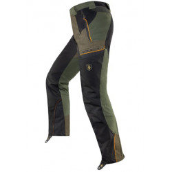 Pantalone Trabaldo verde e arancio modello COUGAR 4.0 art. 2000/19700/KEPR TRABALDO
