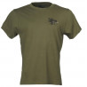 T-shirt  Univers verde con stampa cinghiale art. 94366 358