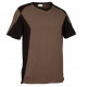 T-shirt Cofra marrone e nera modello Azagra art.V569-0-03 COFRA