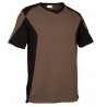 T-shirt Cofra marrone e nera modello Azagra art.V569-0-03 COFRA
