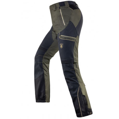 Pantaloni Trabaldo staccabili verde modello CLIMBER art. 990COOLMAX/2950KETR