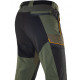 Pantalone Trabaldo verde modello Panther Pro 4.0 con inserti arancio fluo