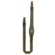 Tracolla fucile Riserva con ricamo colombaccio in cordura verde art. R2338 RISERVA