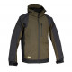 Giacca Cofra in softshell verde modello Seewald art. V323-0-03 COFRA