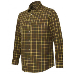 Camicia Beretta a quadri verde e gialla modello Bryggen art. LU382T247408E8 BERETTA