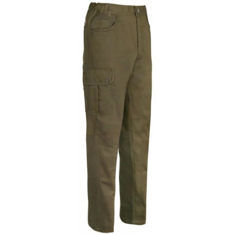 Pantaloni Percussion verdi modello Savane Hyperstretch art.10161 PERCUSSION