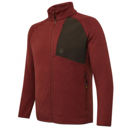 Felpa pile Beretta rosso scuro modello Abisko art.P3631 T2313 08E4 BERETTA