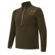Felpa pile Beretta verde modello HP LOGO mezza zip art. P3741 T2564 07AA BERETTA