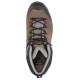 Scarpone medio Zamberlan in pelle scamosciata marrone e arancio modello THUNDER GTX